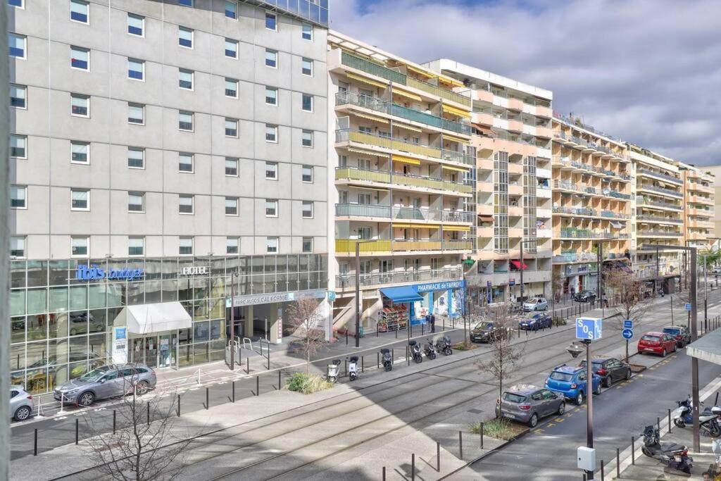 L29 Lenval Beach At 1Min Walk To Sea Front Ac Balcony Ница Екстериор снимка
