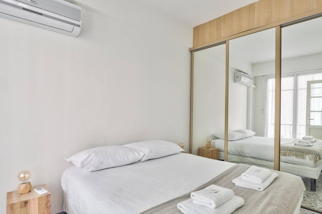L29 Lenval Beach At 1Min Walk To Sea Front Ac Balcony Ница Екстериор снимка